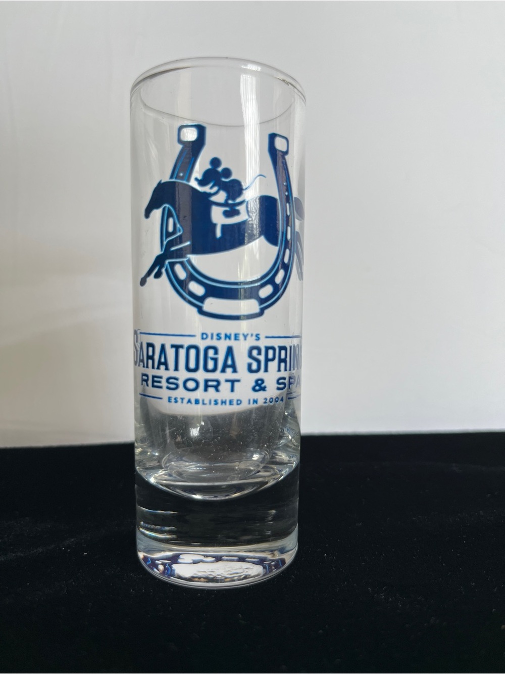 Disney SARATOGA SPRINGS Resort Toothpick Shot Glass Tall